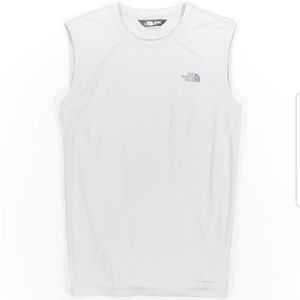 Mens The North Face OnTheGo Sleeveless Tank Top Active Flashdry Tee T-Shirt Blac